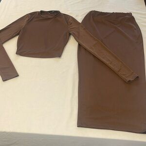 Fashion Nova skirt set